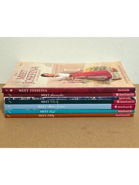 American Girl Meet Books Lot Samantha Molly Felicity Addy Josefina Kit Marie Gra